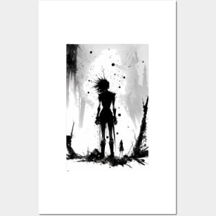 Inky Horrific Shadow Posters and Art